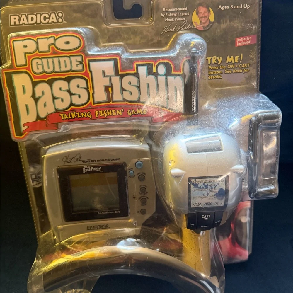 Radica Pro Guide Bass Fishing Handheld Console - Silver